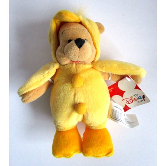 Disney Other - Disney Plush Winnie The Pooh "Dressed up Chicken Pooh" Stuffed Animal 8” NWTags